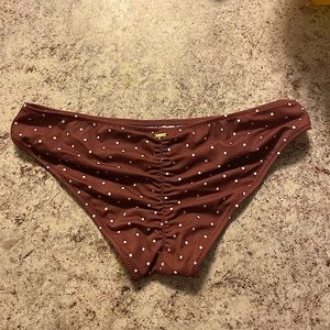 NWOT Pink bikini bottoms!